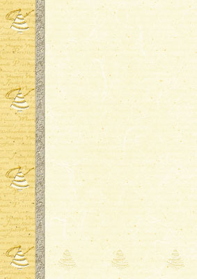 decadry-a4-kerstpapier-gouden-kerstboom-dpl1035