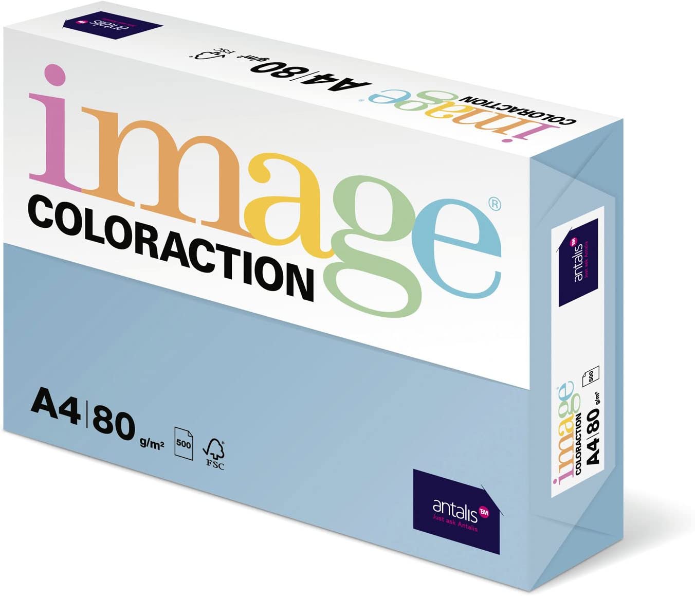 Image coloraction ice blue